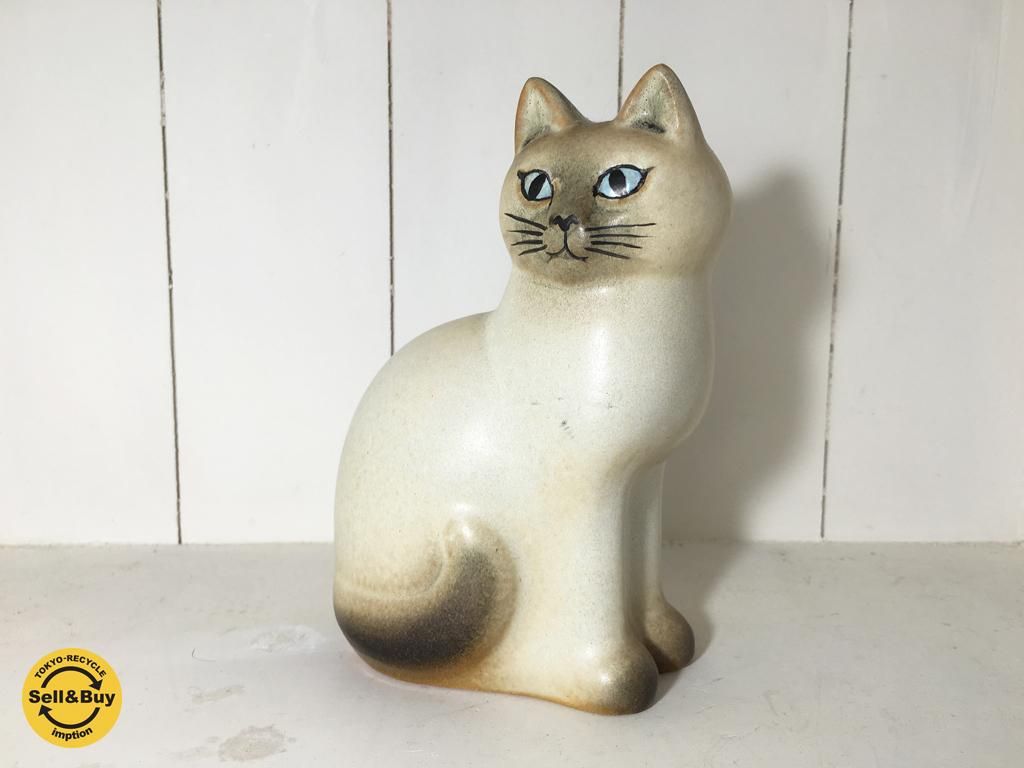 くらしを楽しむアイテム Cat リサラーソン Mans グスタフスベリ キャットマンズ 猫おきもの 1995年 アラビア Labelians Fr