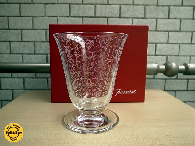 Baccarat バカラ ミケランジェロ クリスタル フラワーベース 花瓶 □