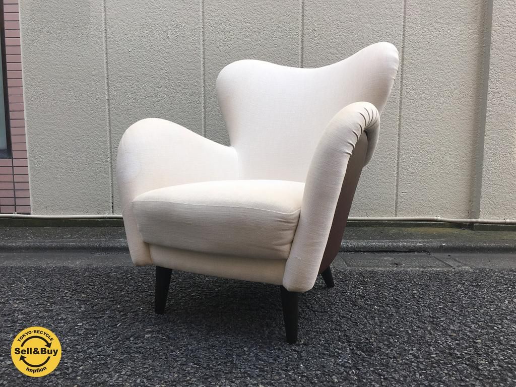 イデー Idee ラビット Love It Lounge 1人掛け ソファ ファブリック ビニールレザー