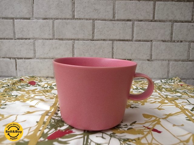 イイホシユミコ Unjour アンジュール Matin マグカップ 限定カラー ピンク 箱 栞付