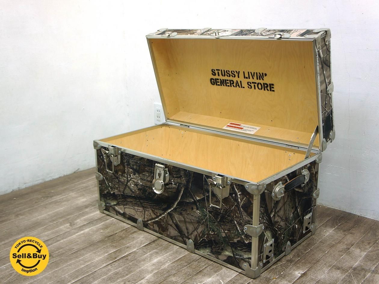 Go Out Stussy Livin General Store Rhino Trunk And Case社 アーマートランク30 リアルツリー
