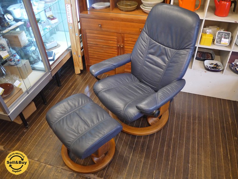 EKORNES エコーネス ディプロマット ストレスレスチェア オットマン付