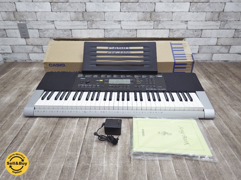 カシオ CASIO 電子ピアノ キーボード CTK-4400 高音質 箱付 ○