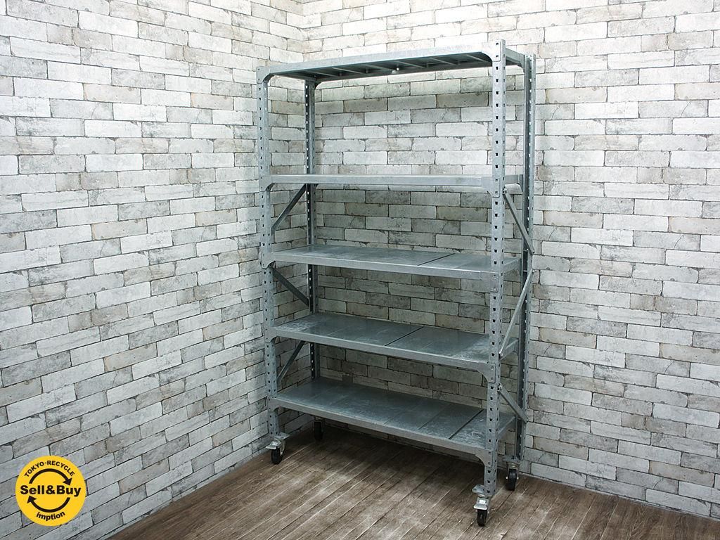 ダルトン DULTON ガルバナイズドシェルフ Galvanized shelf シングル a ○