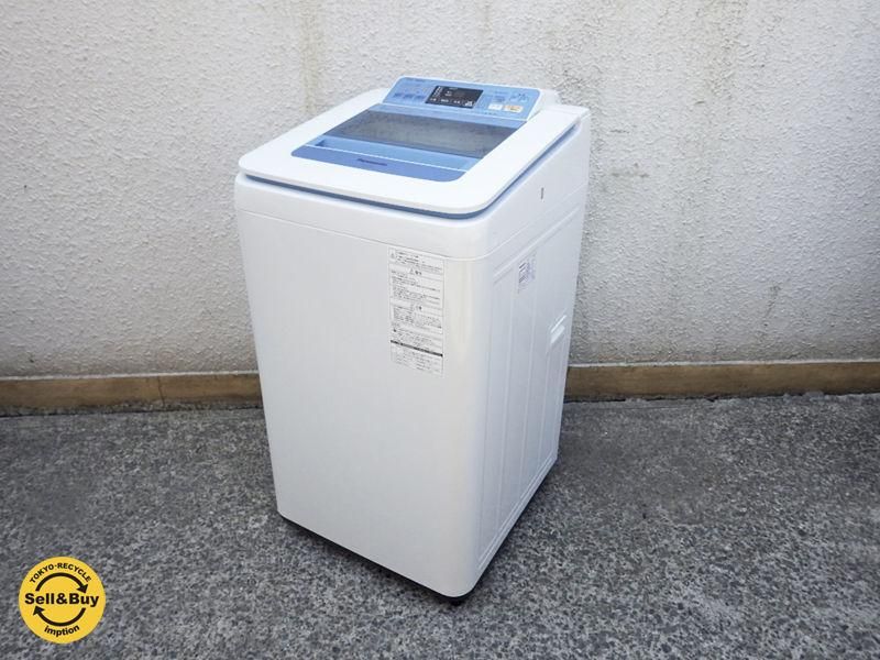 パナソニック Panasonic 全自動洗濯機 泡洗浄 7kg 2014年製 ブルー NA 