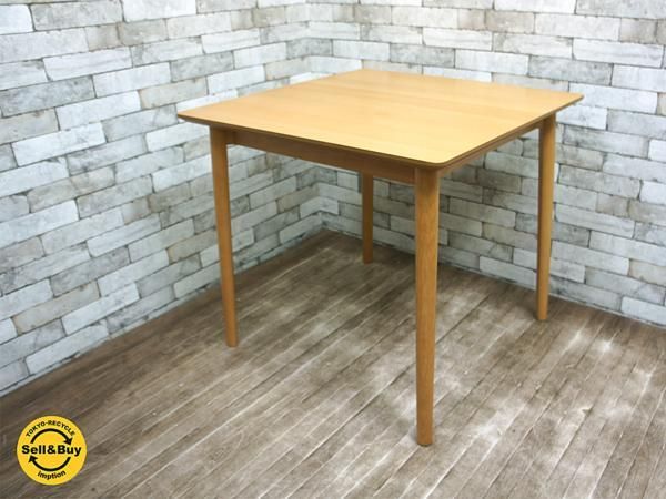 unico KOTONA ダイニングテーブル 80×80 unico KOTONA ダイニングテーブル 80×80