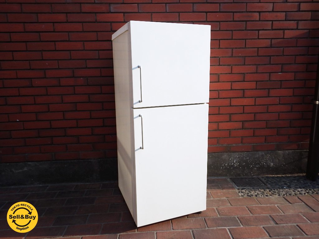 無印良品 MUJI 2ドア冷蔵庫 137Ｌ 2006年製 廃番 人気デザイン バー 