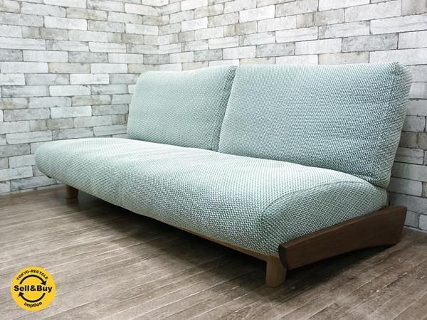 ナガノインテリア J Calm ローソファ ソファ ウォールナット材 無垢材 美品