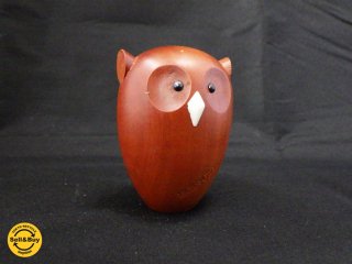 ロイヤルペット ROYALPET フクロウ HORN OWL木製玩具 オブジェ ■