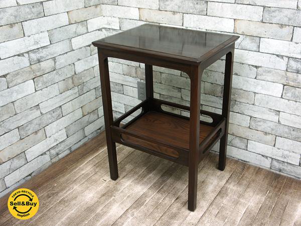 マルニ木工 maruni ビンテージ サイドテーブル ランプテーブル 花台