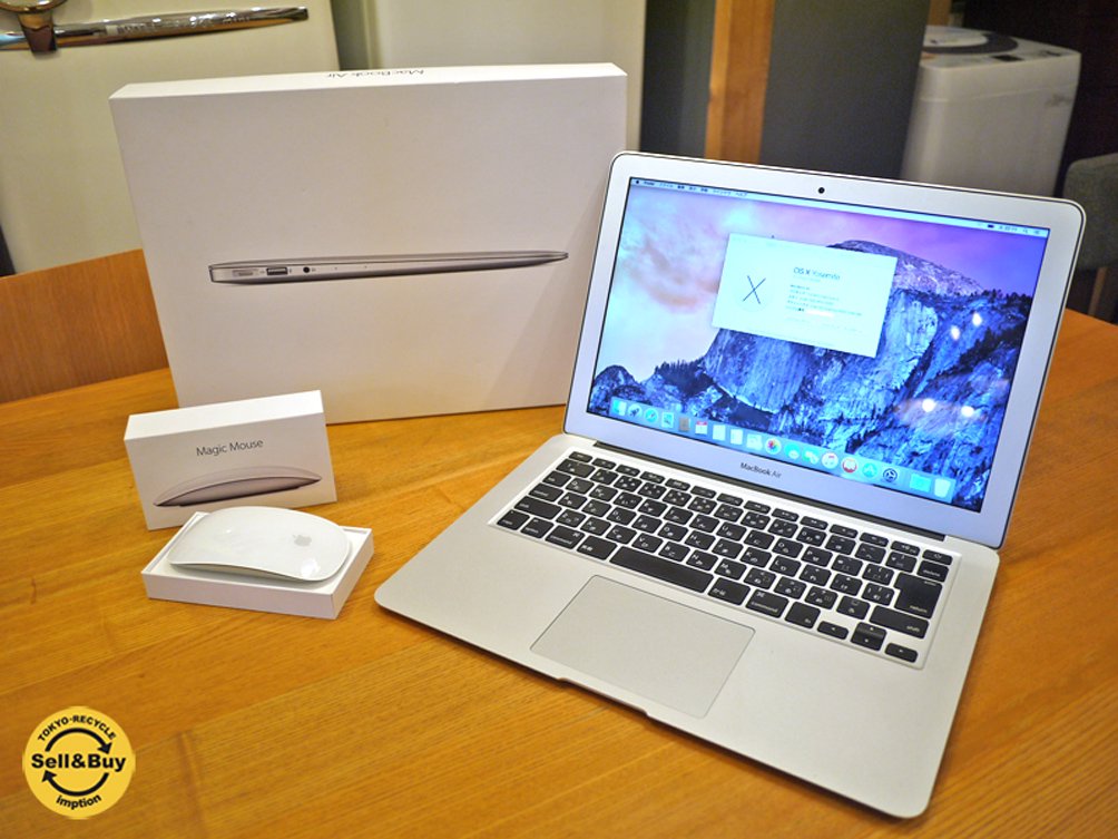 美 品 MacBook Air 13インチ i5 4GB A1466 2015