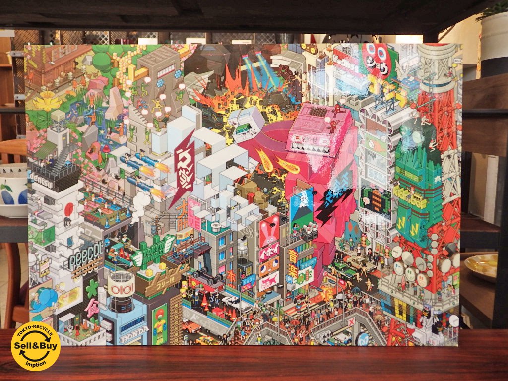 イーボーイ EBOY アートパネル TOKYO CITY 東京 壁掛け インテリア