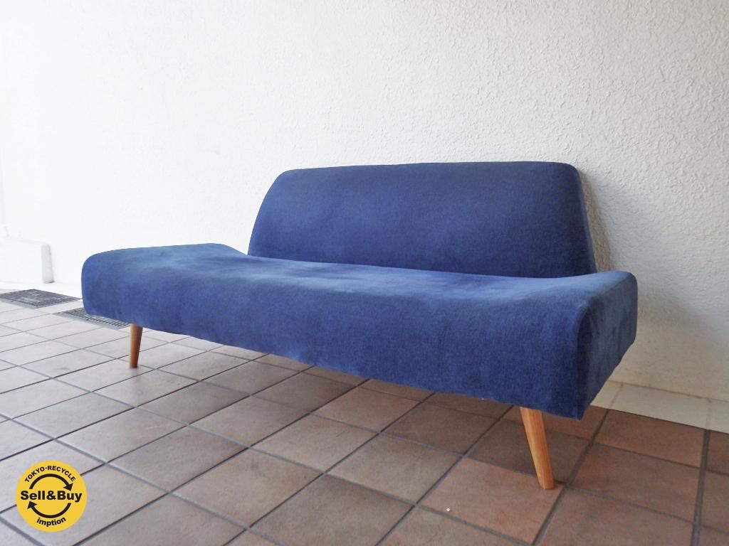 イデー IDEE アーオ ソファ AO SOFA 2人掛け ネイビー ◇