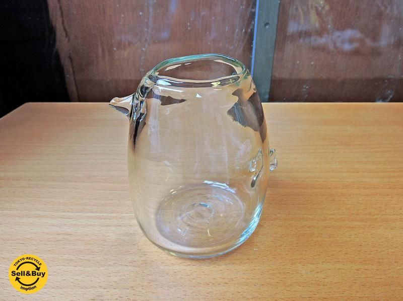 安土忠久 ガラス工芸作家 吹きガラス 花器 フラワーベース 飛騨 安土忠久 ガラス工芸作家 吹きガラス 花器 フラワーベース 飛騨