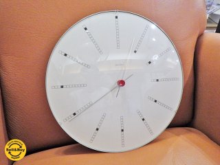͡䥳֥ ARNE JACOBSEN Х󥫡å Wall Clock Bankers 290mm  
