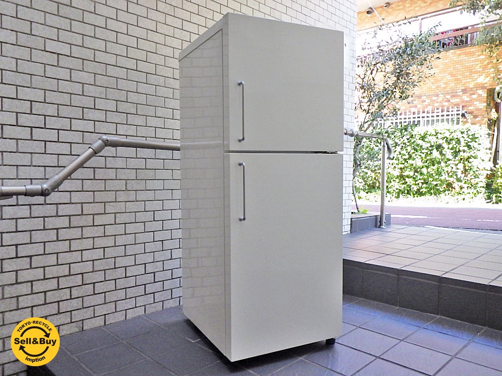 冷蔵庫 無印 137L 2ドア 深澤直人デザイン-