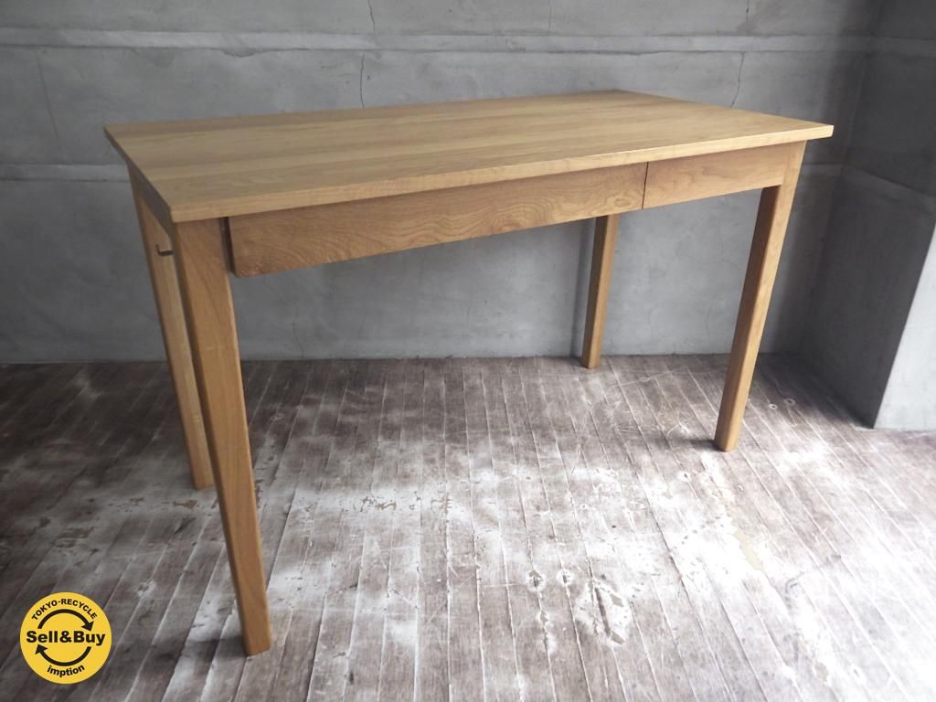 無印良品 Muji オーク材 無垢材 パーソナルデスク 廃盤 Tokyo Recycle Imption 東京 世田谷のリサイクルショップ デザイナーズ 北欧家具の販売 買取