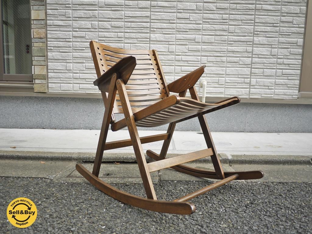 レックス REX   Folding Rocking Chair  ニコ・クラリ