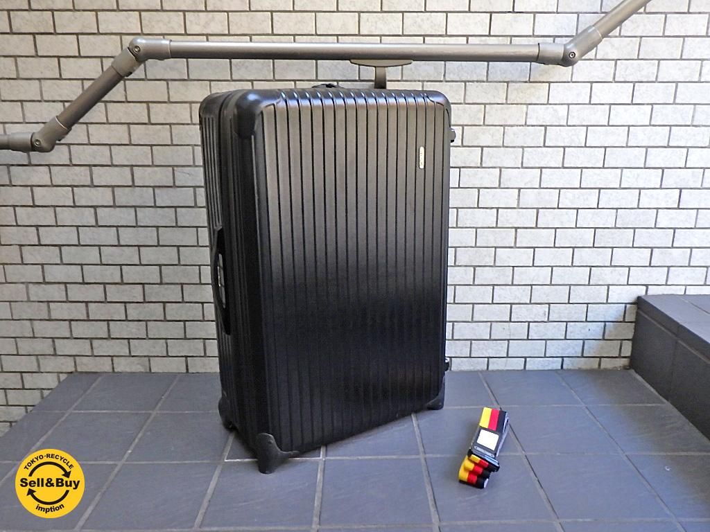 【希少】RIMOWA リモワ SALSA サルサ  ブラック  82L 2輪