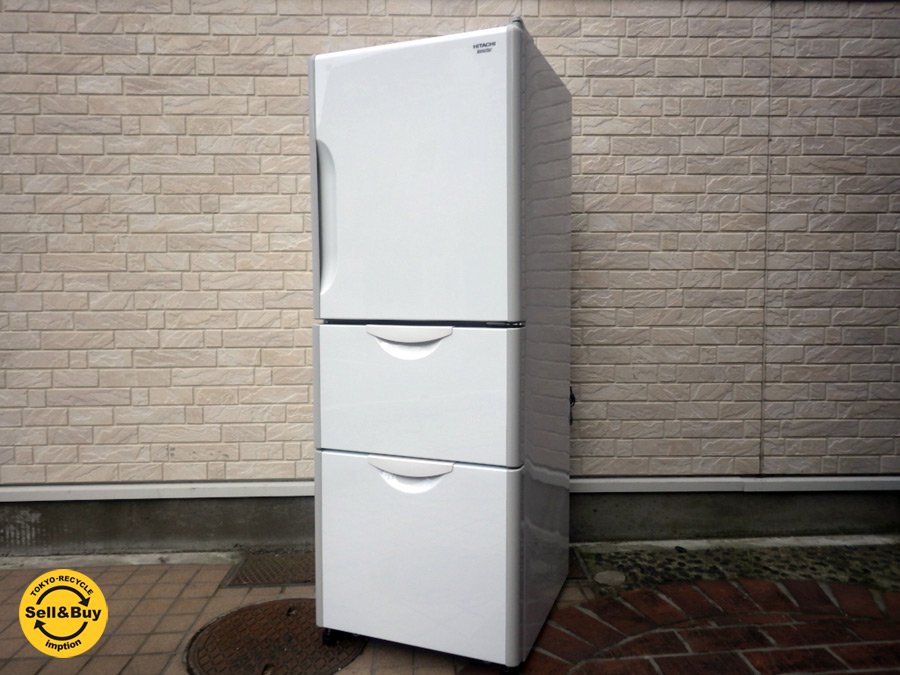 2002年式三菱3ドア冷蔵庫 - キッチン家電