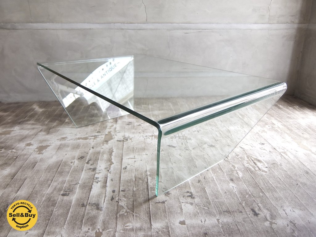 ボーコンセプト Bo concept アドリア Adria ガラス リビングテーブル 