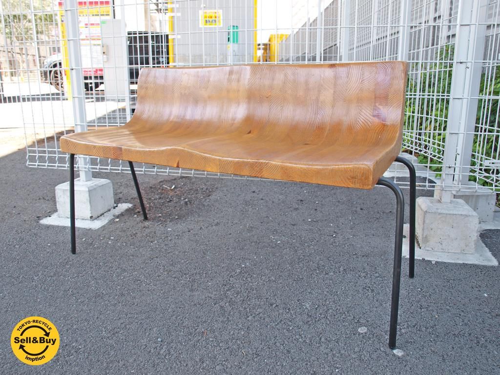 パイン無垢材 アイアン レッグ ダイニング ベンチ チェア インダストリアル Tokyo Recycle Imption 東京 世田谷のリサイクルショップ デザイナーズ 北欧家具の販売 買取 パイン無垢材 アイアン レッグ ダイニング ベンチ チェア インダストリアル Tokyo Recycle Imption 東京 世田谷のリサイクルショップ デザイナーズ 北欧家具の販売 買取