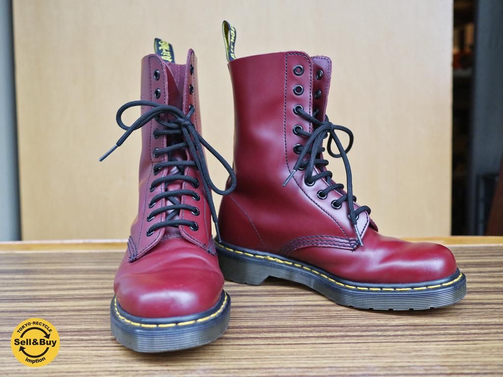 Dr.Martens ドクターマーチン 1460 8ホール チェリー レディース