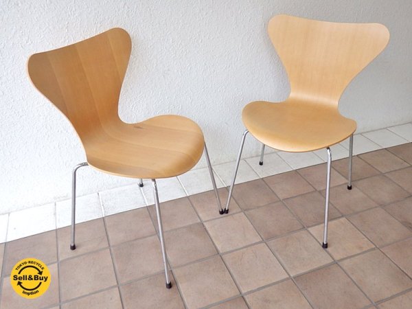 եåĥϥ󥻥 Fritz Hansen ֥ Seven Chair ͥ䥳֥ Arne Jacobsen ӡ ʥ ̲ȶ ǥޡ A 