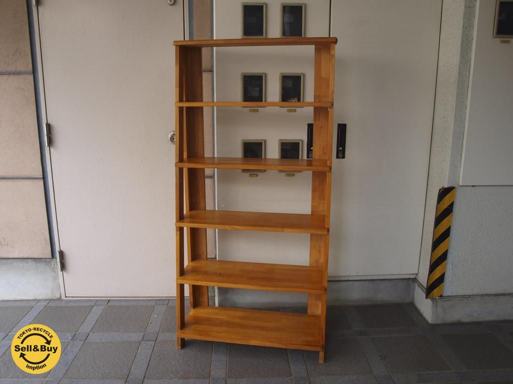 シンプルデザイン ラダーシェルフ ナチュラル パイン材 飾り棚 本棚 Tokyo Recycle Imption 東京 世田谷のリサイクルショップ デザイナーズ 北欧家具の販売 買取 シンプルデザイン ラダーシェルフ ナチュラル パイン材 飾り棚 本棚 Tokyo Recycle Imption 東京 世田谷のリサイクルショップ デザイナーズ 北欧家具の販売 買取