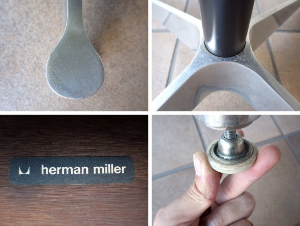 ϡޥߥ顼 HermanMiller  USA ȥ饯ȥ١ ơ֥  ߹ 7080s ӥơ C&R. ॺ Eames ߥåɥ꡼ 