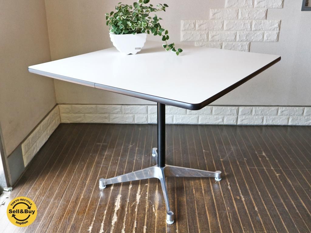 ハーマンミラー製 HermanMiller コントラクトテーブル スクエア W90cm