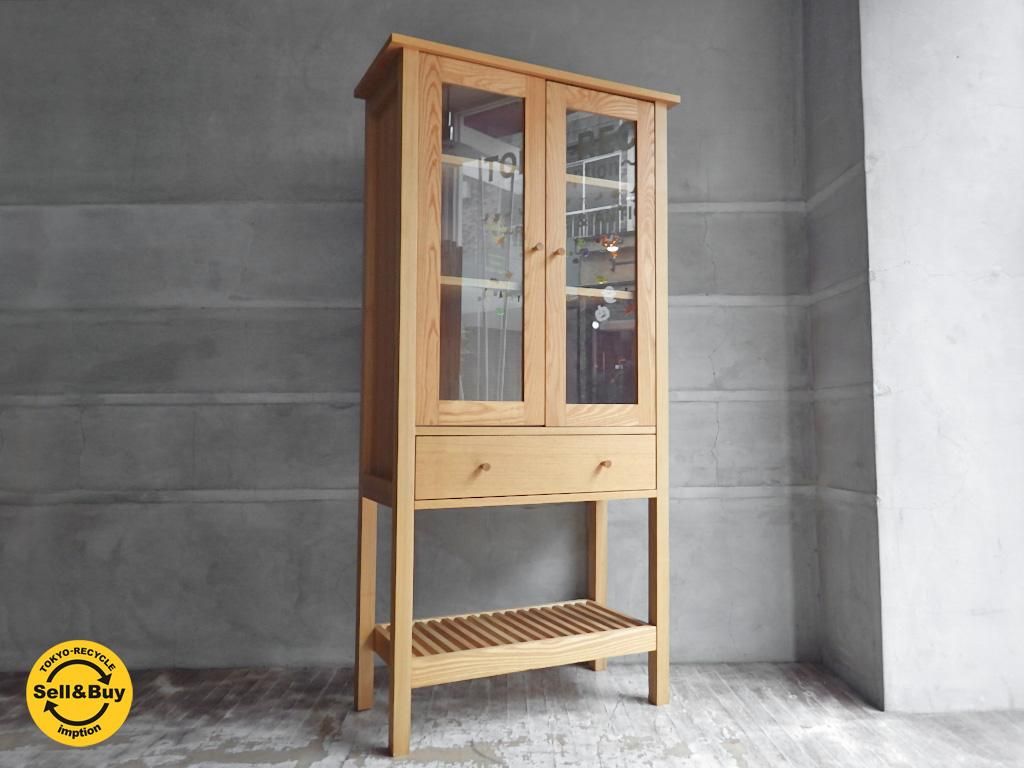 アクタス Actus ポトス Pothos カップボード アッシュ材 無垢材 Tokyo Recycle Imption 東京 世田谷のリサイクルショップ デザイナーズ 北欧家具の販売 買取
