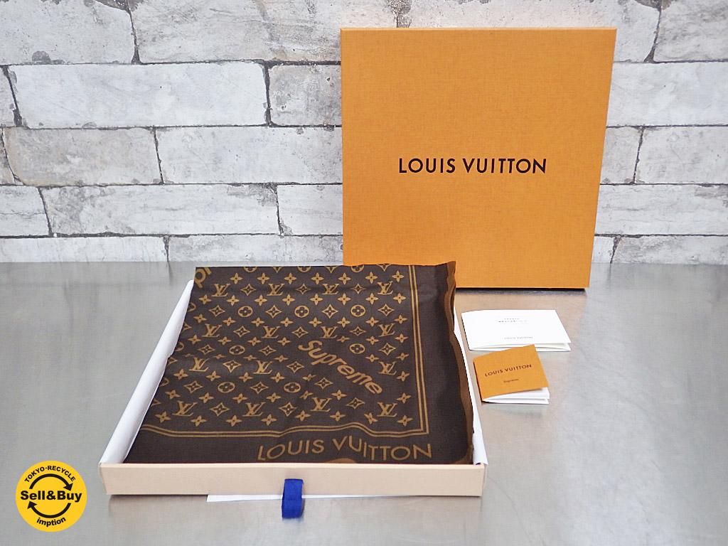 Louis Vuitton × Supreme Monogram Bandana