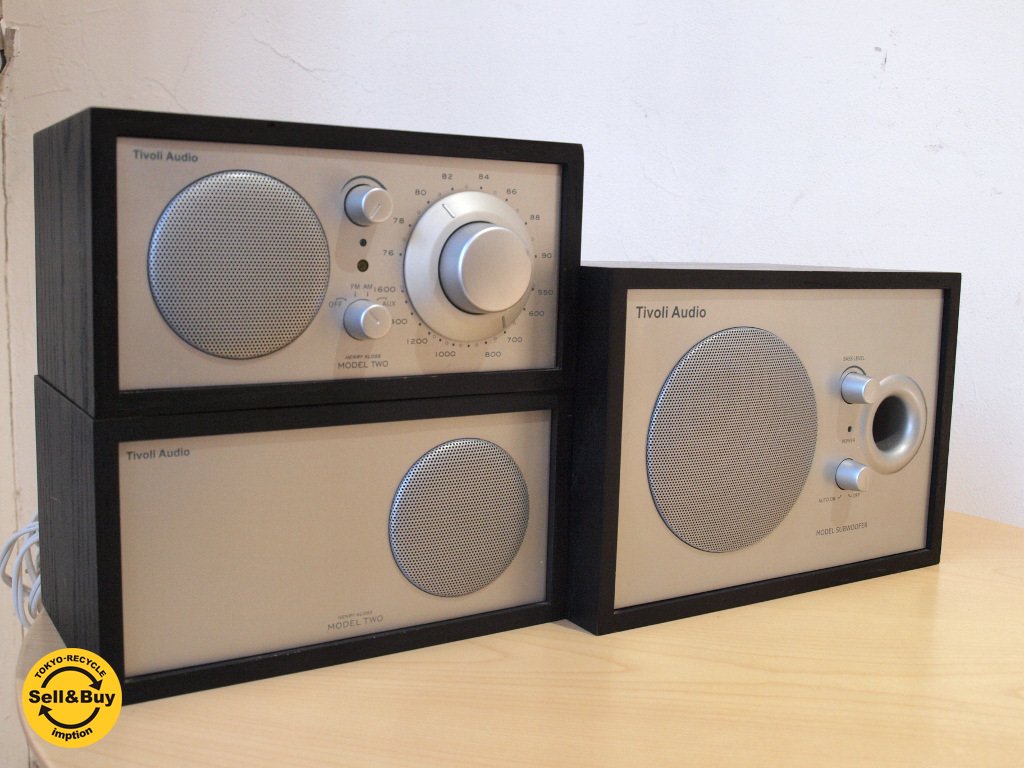 tivoli audio model two +sub ラジオ スピーカー