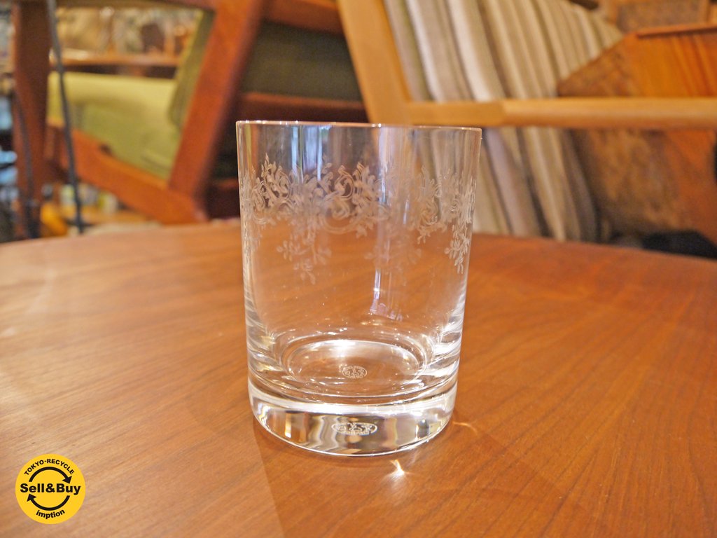 バカラ Baccarat セビーヌ Sevigne ロックグラス クリスタル ガラス A  - TOKYO RECYCLE imption |  東京・世田谷のリサイクルショップ デザイナーズ・北欧家具の販売・買取