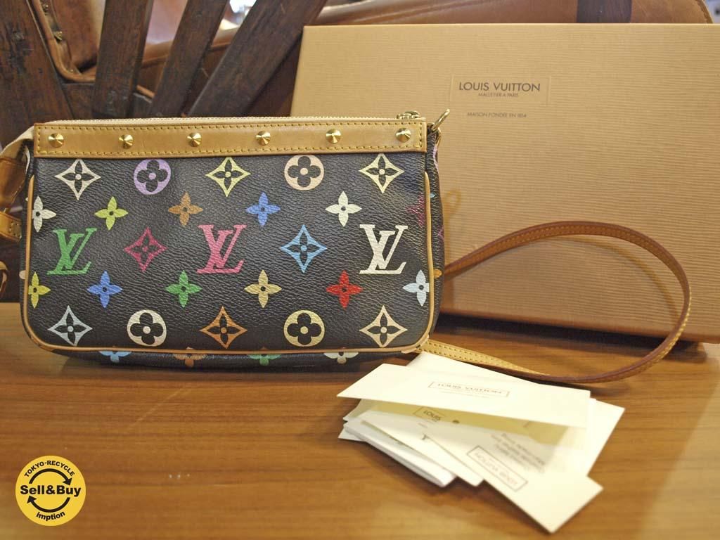 正規品LOUIS VUITTON 、マルチカラーバック