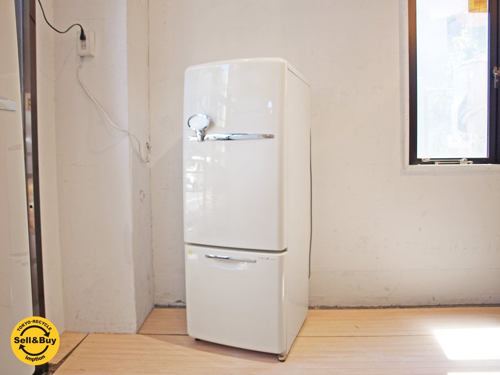 ナショナル National ウィル WiLL FRIDGE mini 162L 冷凍冷蔵庫 2003年製 NR-B162R-W 希少廃番 ☆ -  TOKYO RECYCLE imption | 東京・世田谷のリサイクルショップ デザイナーズ・北欧家具の販売・買取