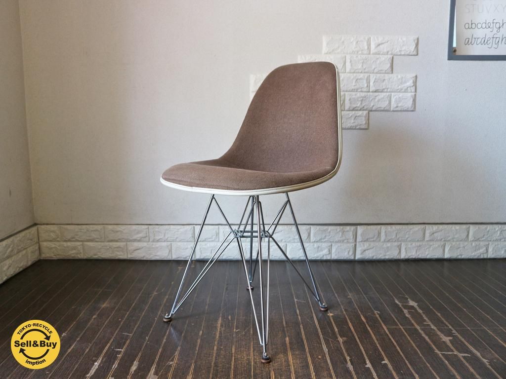 ハーマンミラー イームズ サイドシェルチェア FRP eames ファブリック