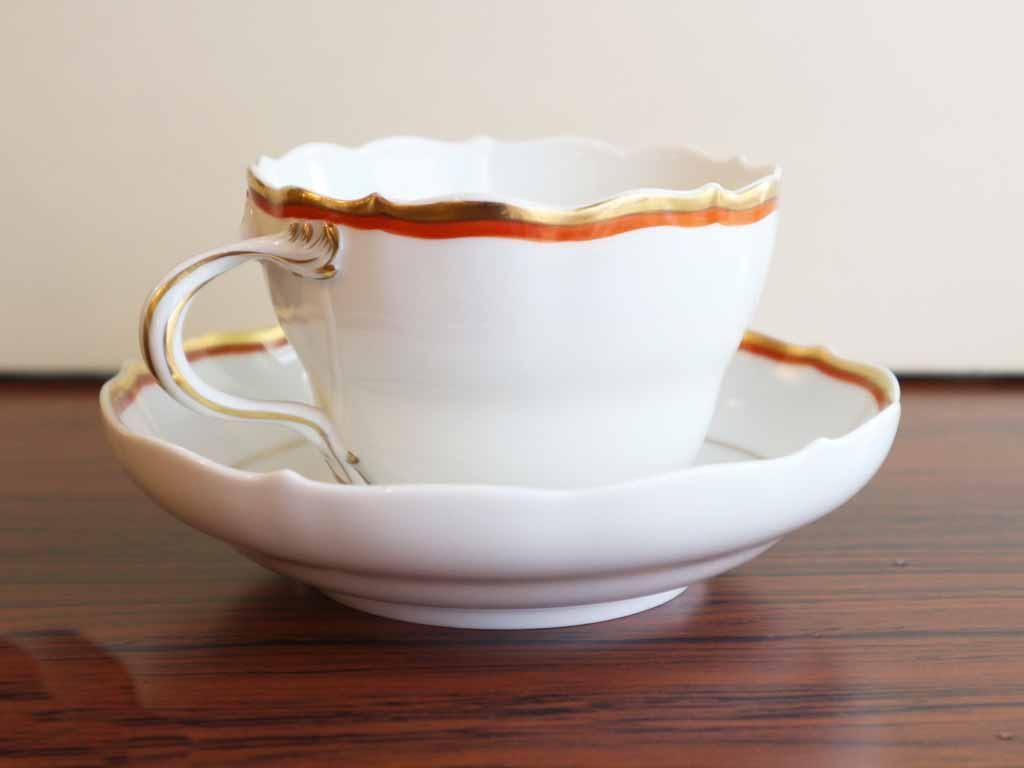 マイセン Meissen カップ ソーサー C S 金彩 ドイツ A マイセン Meissen カップ ソーサー C S 金彩 ドイツ A