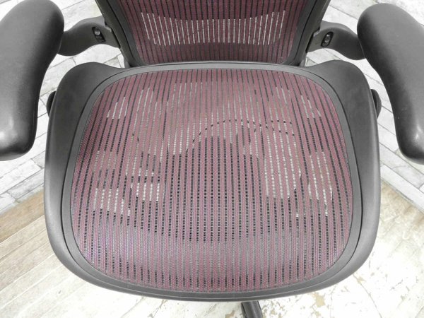 ϡޥߥ顼 Herman Miller  Aeron Chair Сݡ B եȥ١ 饷åܥ ե åɷϥ顼 