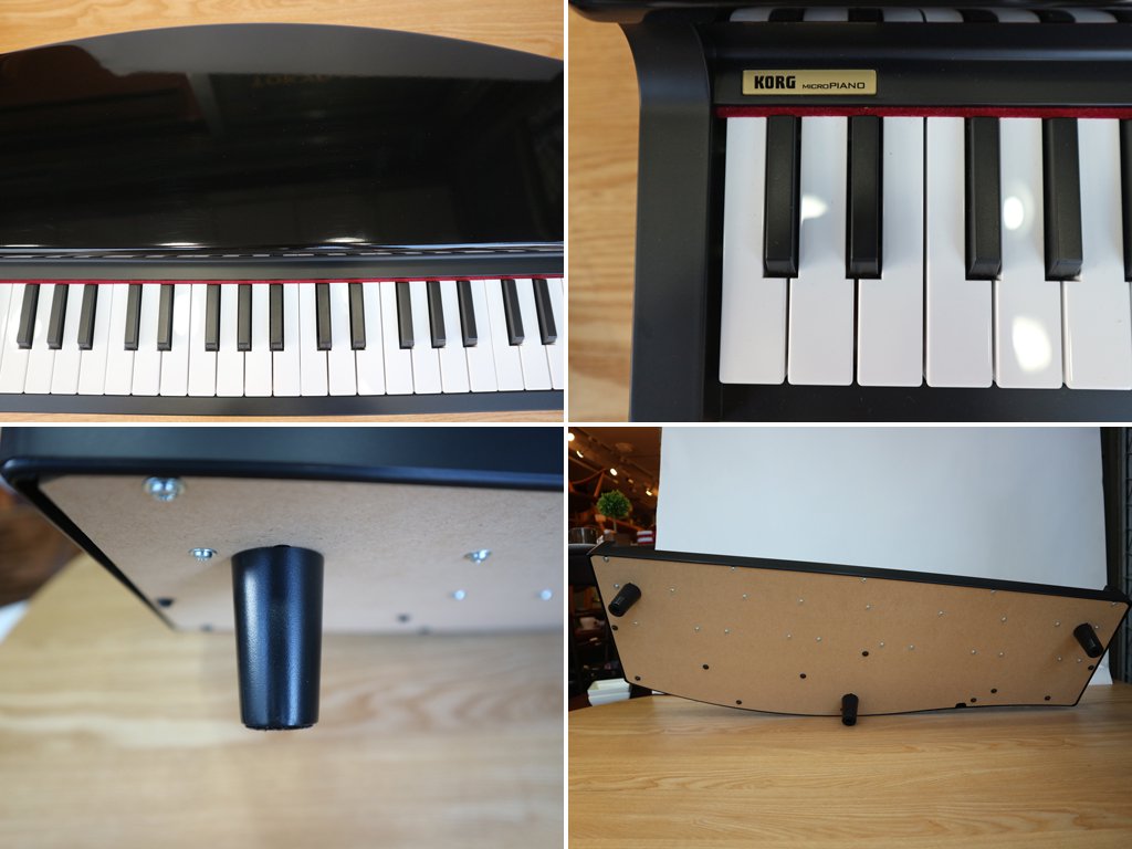 コルグ KORG マイクロピアノ micropiano 61鍵盤 箱付き 譜面台・譜面 