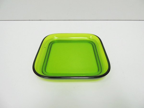 ̡ Nuutajarvi 5269 饹ץ졼 Glass plate  ꡼ ե Kaj Franck A 