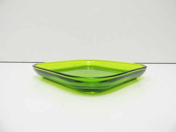̡ Nuutajarvi 5269 饹ץ졼 Glass plate  ꡼ ե Kaj Franck A 