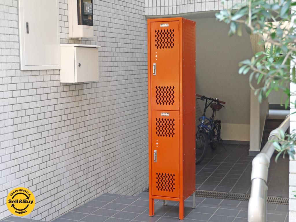 【uro】P.F.S. LYON 5-TIER スチールロッカー（赤） リヨン / LYON | 5-TIER LOCKER LOUVER [4color] 5ティア