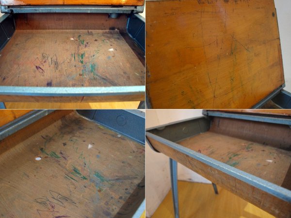 ӥ ESAVIAN 50's UKӥơ ǥ School desk ꥹ ع ⡼ 