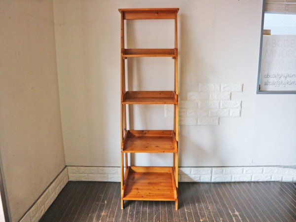 ˥ unico ե FUSTA  L ֥饦 ladder shelf   ӥơ  