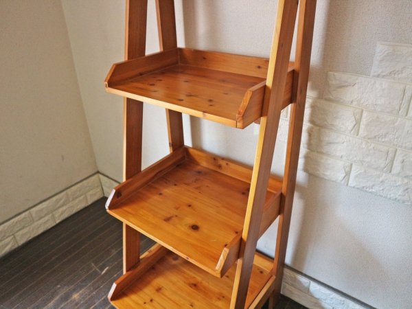 ˥ unico ե FUSTA  L ֥饦 ladder shelf   ӥơ  