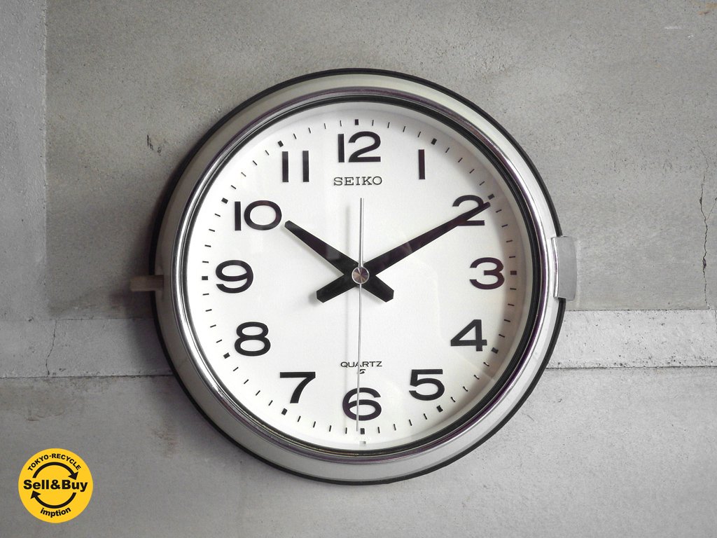 セイコー SEIKO ヴィンテージ 壁掛け時計 ウォールクロック バス時計