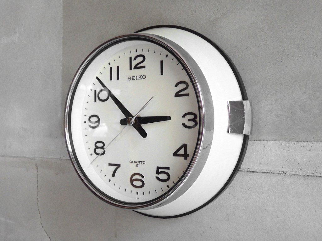 セイコー SEIKO ヴィンテージ 壁掛け時計 ウォールクロック バス時計 