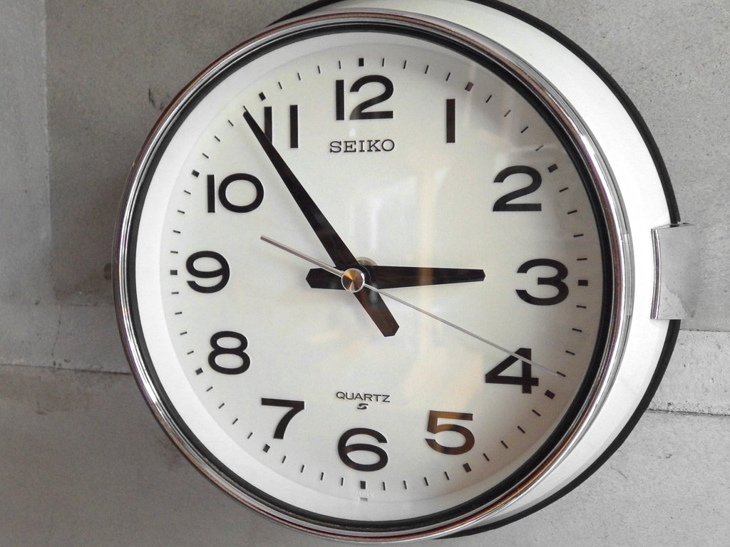 セイコー SEIKO ヴィンテージ 壁掛け時計 ウォールクロック バス時計 